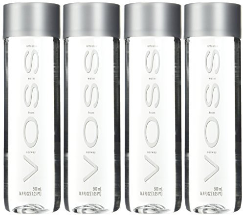 VOSS Artesian Still Water 4 x 500 ml Plastic Bottles, Pack of 4