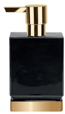 Spirella, Multicolor colección Roma, Dispensador de jabón líquido 17,0 x 4,5 x 9,0 cm, Gres, 17.0 X 4.5 X 9.0 Cm