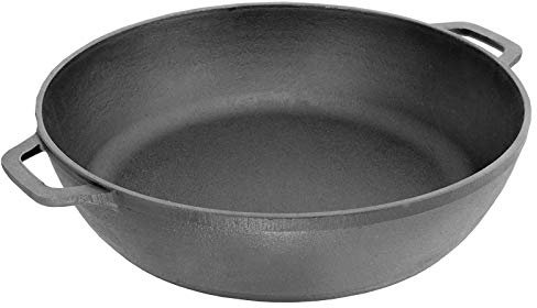 BIOL Gusseisen Pfanne Servierpfanne Bratpfanne Schmorpfanne Pfanne Ø 26cm. (26cm)