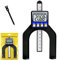 RUIZHI Digital Tiefenmesser Höhenmesser 0-85 mm Profiltiefenmesser LCD Display Digitale Messschieber für Holzbearbeitung ，Maschinenbau mit Magneten