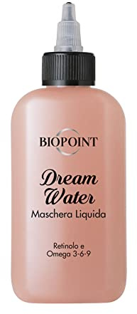 Biopoint Dream Water - Maschera per Capelli Liquida con Retinolo, Azione Idratante e llluminante Istantanea, Rigenera in Profondità e Protegge dai Danni di Calore e Spazzole, Dona Brillantezza, 150 ml