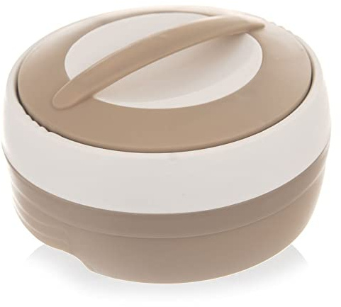 orion group Thermoschüssel mit Deckel 500 ml Thermobehälter für Essen, Eis | Grillgut Warmhaltebehälter Speisen Edelstahlschüssel Warmhalten 2 Std Wärmehaltig Thermoschüsseln