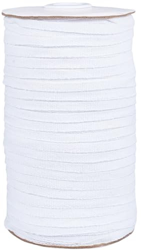 OLYCRAFT 200m/218.7 Yards Weißes Baumwoll Twill Klebeband 5~5.5mm Breit Flaches Baumwoll Leinenband Fischgrätenmuster Gurtband Twill Band Baumwollgewebe Für Geschenkverpackungen Party Dekorationen | Flaches Baumwoll Leinenband, Fischgrätenmuster Gurtband, weiches Schrägband, Für Geschenkverpackungen Party Dekorationen