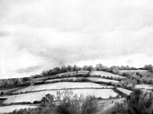 Rolling Landscape Sketch II Poster Print - Emma Caroline (36 x 24)