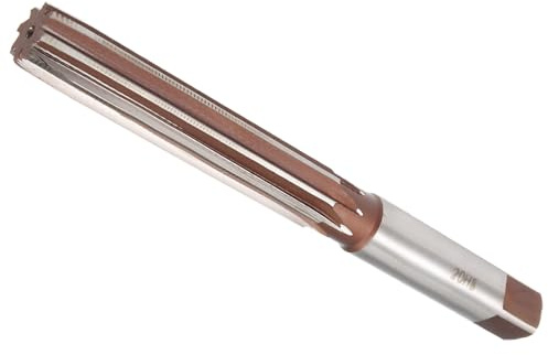 CoCud Handreibahle 20 mm Schneiddurchmesser Legierter Stahl Reibahle Bohrer | 8 Schneiden H8, Gerader Schaft, für Aluminium Eisen Kupfer Kunststoff Holz