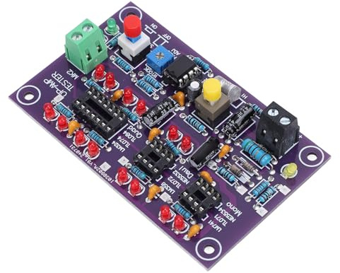 OP AMP Testing Module Operational Amplifier Test Board Amplification Circuit Test for Single Double Quad DC12V T2 Tester