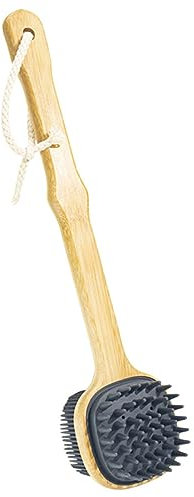 Healeved Spazzola Da Bagno Con Manico Esfoliante Per Il Corpo Esfoliante Per La Schiena in Silicone Per La Doccia