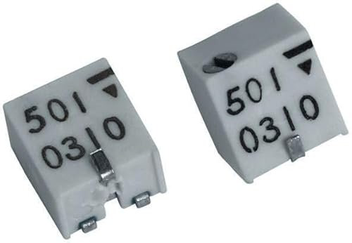 Vishay TSM4 11-Gang SMD Trimmer-Potentiometer, Seitliche Einstellung, 100Ω, ±10%, 0.25W, J-Schraubkloben, L. 4.8mm