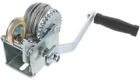 Cabrestante manual de carga con trinquete 500 lb, mini cabrestante marino for barco, manivela doméstica