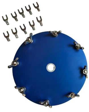 Durlo Exclusive Network Disk Radial Plate for JPC-12 HF Antenna Portable Shortwave Antenna JPC-12 PAC-12，Blue