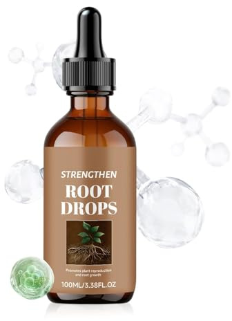 Plant Propagation Drops - Liquid 100ml | Root Growth Support Plant Aid Solution Propagation Fertilizer Drops | For Indoor Outdoor Gardening Hydroponic Cactus Bonsai Orchid Vegetable Flower Ṕropagati