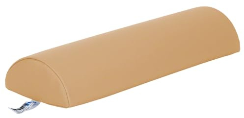 Sport-Tec Halbrolle Lagerungsrolle Lagerungskissen mit Kunstlederbezug 50x15x7,5 cm