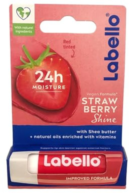 Labello Lipcare Strawberry Kiss Lippenpflege Erdbeer Geschmack