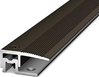 Prinz PS400 PEP Abschlussprofil Nr. 417, 25mm/270cm Havanna/edelstahloptik matt (neue Bezeichnung)