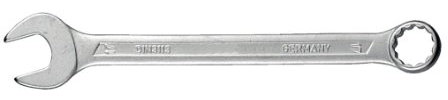CONNEX Gabel-Ringschlüssel, abgewinkelt, Chrom Vanadium, 21 mm