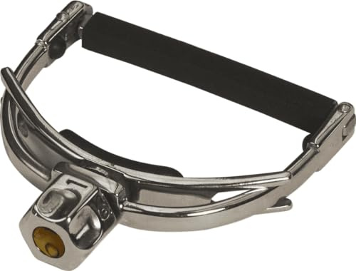 Shubb F1 Capo, Silver, Alloy Steel for U-shaped Acoustic Guitar