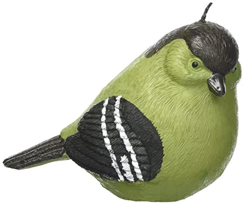 HGD Kerze ''Vogel grün-braun''