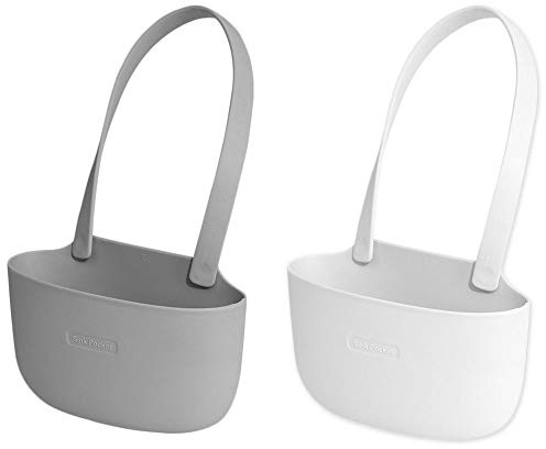 Gwolf Schwammhalter Spülbecken Organizer für Küche - Ordnungshelfer mit Spüle Halter Korb für Küchenutensilien
