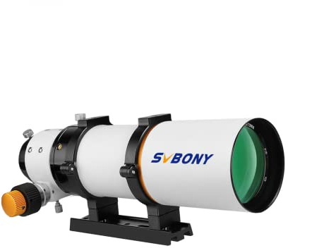 SVBONY SV503 bärbart teleskop, 70ED F6 extra optisk tub med låg dispersion, mikroreduktion, rapfokuserare, för astrofotografering och visuell astronomi