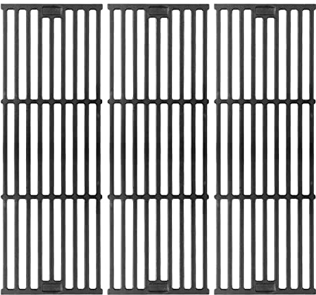 Grillroste für Char Griller Ersatzteile Gusseisen Chargriller Grillrost 2121 2123 2222 2828 3001 3030 3725 4000 5050 5252 5650 9020 Holzkohle-Räuchergestell BBQ 49,5 cm x 20 x 1 10,2 cm
