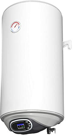 Warmwasserspeicher Elektrospeicher wandhängend mit elektronischer Steuerung und WIFI - 100 Liter 3kW 230V - SMART Control Selbstlernend Heizzeitprogramme