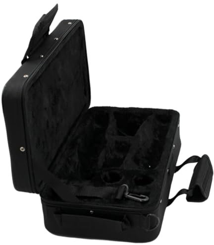 ifundom Klarinetten-tragetasche Aus Oxford Großem Fassungsvermögen Verstellbarem Schultergurt Langlebig Vielseitig Tragbar Optimaler Schutz Für Klarinetten Und Zubehör