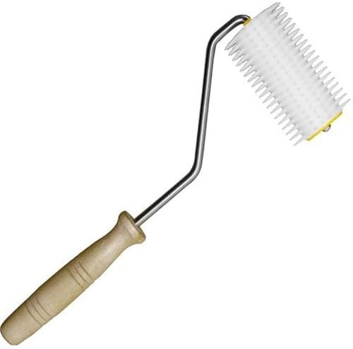 ORFOFE Propolis-sammler Roller Bienenzucht Zubehör Leimpicker Honiggabel Zum Schneiden Kunststoff Gummi Blatt Roller Cut Entdeckelungsnadelroller Für Honigwaben Entfernung Propolis Entnah