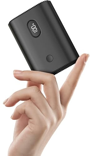 Power Bank Mini Powerbank- 22.5W 10000mAh Externe Handyakkus Klein 3A Double Ports Schnell Aufladende USB C tragbares Ladegerät mit LED Display for iPhone 16 15 14 13 12 Pro Max Plus, Tablets Muctsda