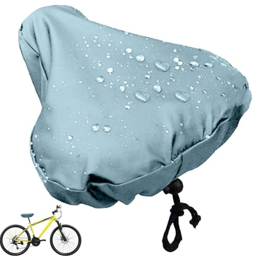 2 Stück Sattelschutz Wasserdicht Fahrrad Punkte, Fahrradsattel Schutzhülle, Regenschutz, Elastische Reißfester Überzug Für Wind Und Wetter, Passend Für Den Meisten Fahrradsattel Wie Rennrad, Damenrad