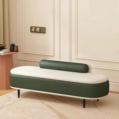 Panca Contenitore con Seduta, Pouf per Camera da Letto, Sgabello per Trucco, Pouf da Comodino, cassapanca Contenitore in Legno, Panca per Ingresso, sgabelli Bassi per Soggiorno