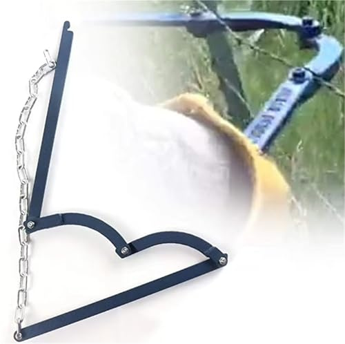 Robuster Kettenglied-Zaunspanner und Drahtspanner, unverzichtbares Werkzeug für Bauernhof, Pferd und Garten, Rasenzaun, Reparatur und Installation