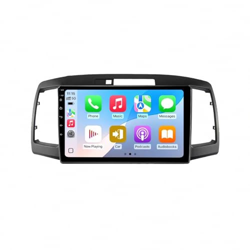 Bilnavigering för Toyota Allion Premio T240 2001-2007 Dashcam Carplay Och Android Auto, Bärbar Bilstereo, Bilstereomottagare Med Backkamera Bilradio Stereo Gps Navi, 4 Kärna 1G＋32G