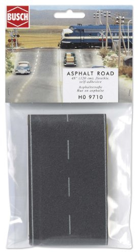 Busch 9710 - Asphaltstraße HO, Schwarz