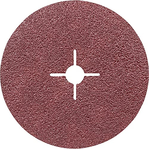 Bosch Professional Fiberschleifscheibe (für Winkelschleifer verschiedene Materialien, 180 mm, Körnung 24) 2608605484
