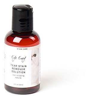 Eye Envy Tear Stain Remover Solution for Cats. Gentle, Natural and Safe. Cleans Tear Stains. Recommended by Breeders, Groomers. Remove Eye Stains from Persians and Exotics. 2 oz. Made in USA