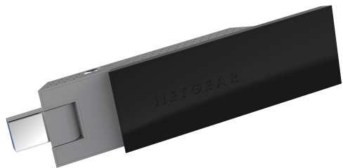 Netgear A6200-100NAS WiFi USB 2.0 Adapter - AC Dual Band