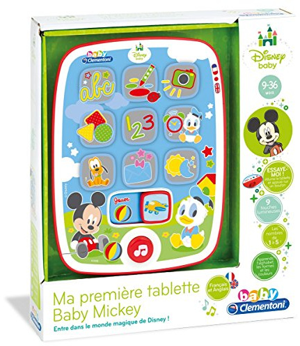 Clementoni - 62496 - Ma première Tablette Baby Mickey - Disney - Premier age
