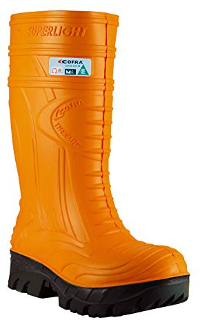Cofra 00040-CU4.W08 Thermic Metguard EH PR Safety Boots, 8, Orange