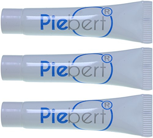 3x Piebert Silikonfett Tuben, je 4g. Schmierfett, speziell für O-Ringe/Dichtringe in Kaffeevollautomaten Brüheinheiten
