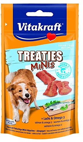 Vitakraft - Treaties® Minis + Salmon & Omega 3 8x48gr - (34048)