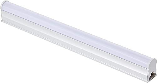 JANDEI - LED-Rohr T5 mit Kabeln und Fassungen. 4W, 300mm, 3000K.