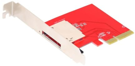 chenyang CF Express Typ B Speicherkartenleser auf PCIe 4.0 X4 Erweiterungskartenadapter mit 12 cm PCI-E Steckplatzhalterung