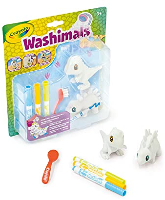 CRAYOLA - Washimals Pets, Dinosaurier-Nachfüllset, Spiel und Geschenk für Kinder, ab 3 Jahren, 74-7513