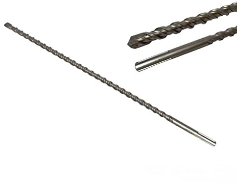 Punta da muro per trapano 80 CM X Ø 20 mm con attacco SDS MAX punta per forare calcestruzzo mattoni pietra per lavoratori professionisti elettricisti fai da te