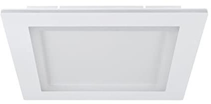 EGLO connect.z Smart Home LED Deckenleuchte Padrogiano-Z, ZigBee | App und Sprachsteuerung Alexa, warmweiß-kaltweiß, RGB, dimmbare Metall Deckenlampe in Weiß, 45 x 45 cm