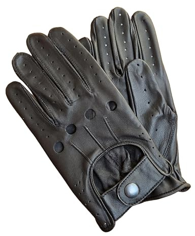 Herr Bilkörhandskar - Black, S