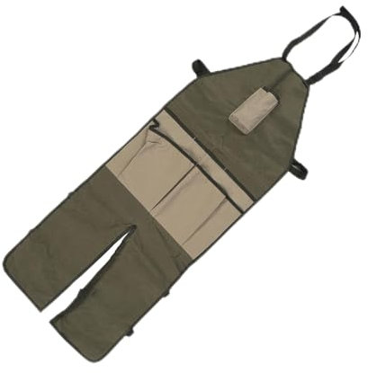 Grembiule con Leggings da Giardino, Grembiule Protettivo per le Gambe, Grembiule con Leggings Impermeabili, Grembiule per Attrezzi in Tessuto Oxford, Grembiule con Gamba Divisa, Grembiuli da Giardinag