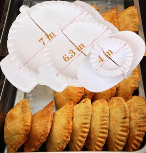 (3PCS) Dumpling Maker wrap Maker meatpie Dough Cutter empanada moulder meatpie Dough Cutter Large