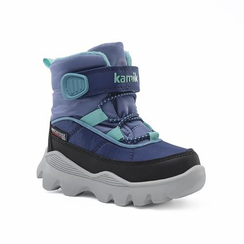 Kamik Garçon Unisex Kinder Stance3 Botte de Neige, Lna, 24 EU