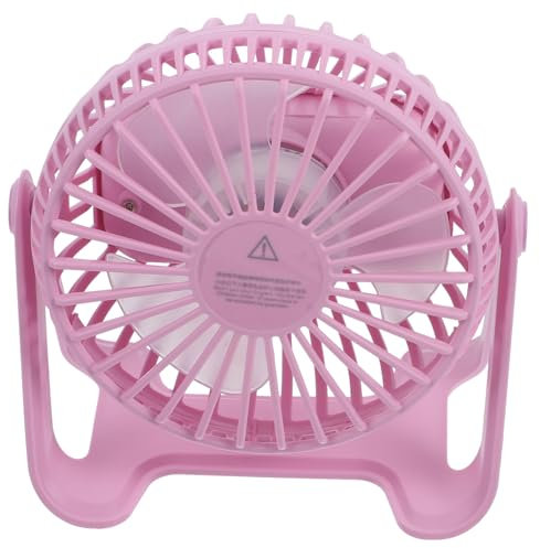 HOMSFOU Ventilador De Escritorio Usb Silencioso y Práctico Para y Ventilador Portátil De Color Rosa Para Dormitorios y Reducidos